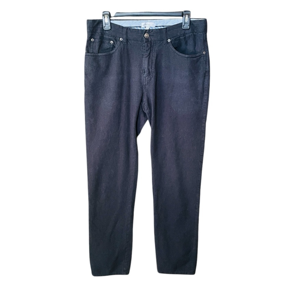 Peter Millar Crown 5-pocket men’s pants super soft 33 x 31 charcoal gray